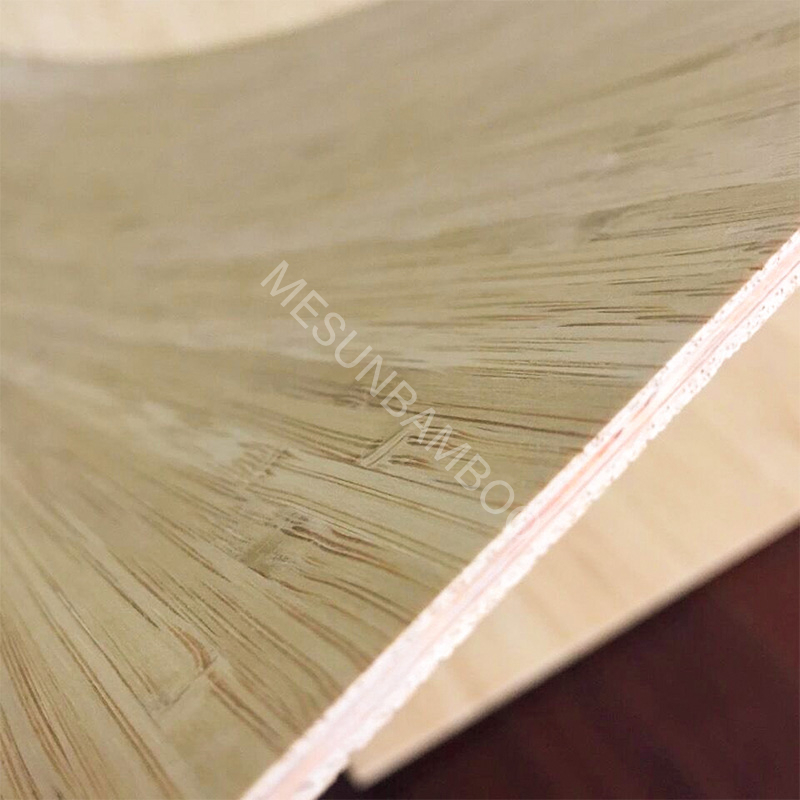 Laminated Bamboo Beam Solid Bamboo Lumber Customized Size for